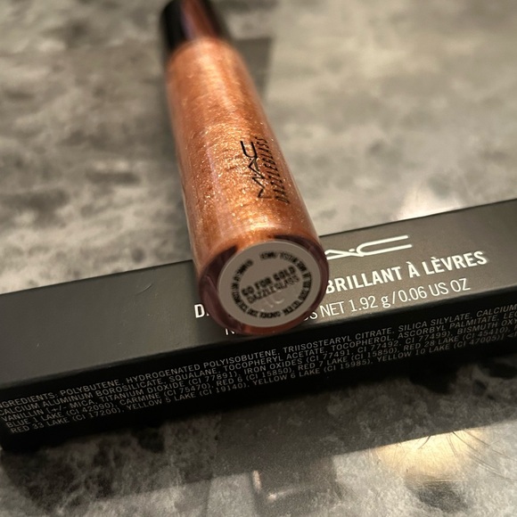 Mac NIB Rare Dazzleglass Color: Go for Gold - Picture 2 of 2